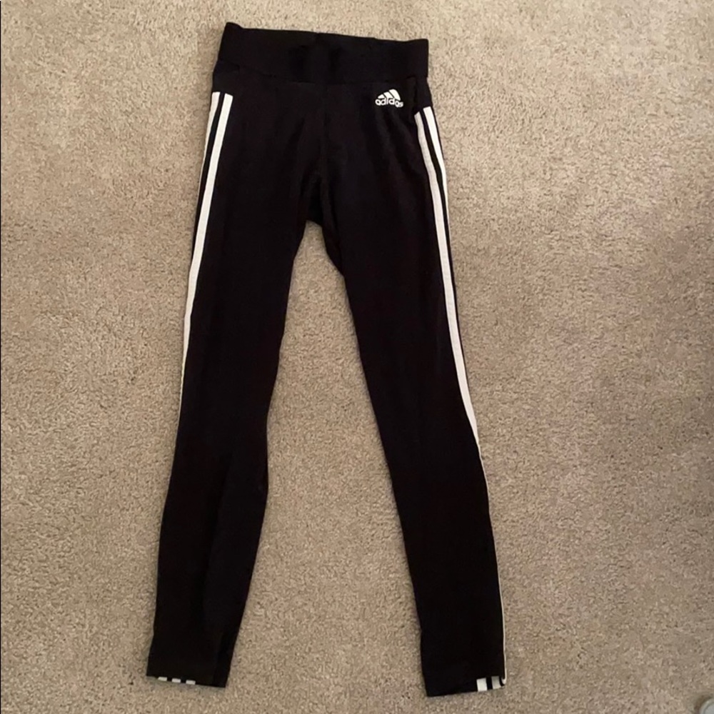 Adidas striped leggings